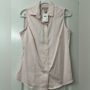 Banana Republic- Crew Neck Tank- Pink Blush